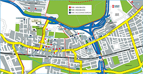 Residences map