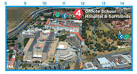 Groote Schuur Campus map